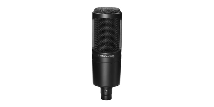 Audio-Technica AT2020 Cardioid Studio XLR Microphone