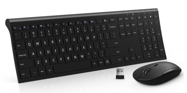Jelly Comb Wireless Keyboard and Mouse Combo Kit